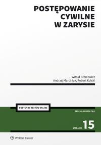 Okładka książki Postępowanie cywilne w zarysie