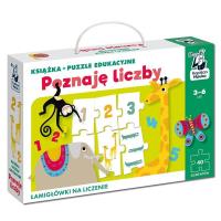 Poznaję liczby. Książka + puzzle edukacyjne. Autor:   Praca zbiorowa. Dobreksiazki.pl Okładka książki Poznaję liczby. Książka + puzzle edukacyjne