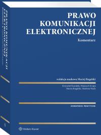Okładka książki Prawo komunikacji elektronicznej. Komentarz