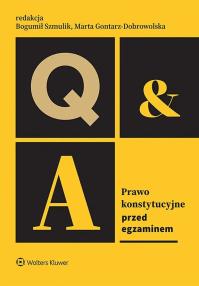 Okładka książki Prawo konstytucyjne. Przed egzaminem