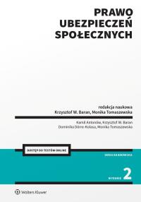 Okładka książki Prawo ubezpieczeń społecznych