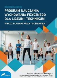 Okładka książki Program nauczania wychowania fizycznego dla...