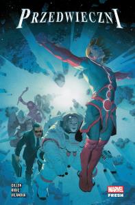 Przedwieczni. Autor: Esad Ribic, Guiu Vilanova, Kieron Gillen. Dobreksiazki.pl Okładka książki Przedwieczni