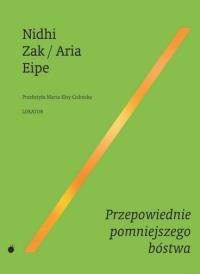 Przepowiednie pomniejszego bóstwa. Autor: Nidhi Zak/Aria Eipe. Dobreksiazki.pl Okładka książki Przepowiednie pomniejszego bóstwa