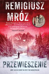 Przewieszenie. Autor: Remigiusz Mróz. Dobreksiazki.pl Okładka książki Przewieszenie