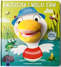 Przyjaciele do poduszki. Kaczuszka i wielki staw. Autor: Praca zbiorowa. Dobreksiazki.pl Okładka książki Przyjaciele do poduszki. Kaczuszka i wielki staw