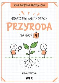 Okładka książki Przyroda. Graficzne karty pracy dla klasy 4