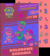 Psi Patrol. Rysowanki z bajecznymi tatuażami. Autor: Praca zbiorowa. Dobreksiazki.pl Okładka książki Psi Patrol. Rysowanki z bajecznymi tatuażami