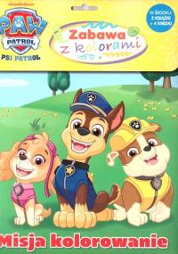 Psi Patrol. Zabawa z kolorami. Autor: Praca zbiorowa. Dobreksiazki.pl Okładka książki Psi Patrol. Zabawa z kolorami