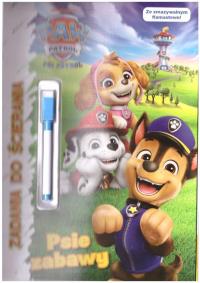 Psi Patrol. Zadania do ścierania. Autor:   Praca zbiorowa. Dobreksiazki.pl Okładka książki Psi Patrol. Zadania do ścierania