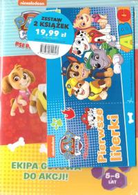 Psi Patrol zestaw książeczek. Autor:   Praca zbiorowa. Dobreksiazki.pl Okładka książki Psi Patrol zestaw książeczek