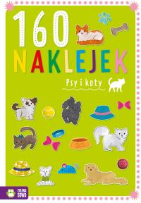 Okładka książki Psy i koty. 160 naklejek