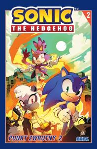 Punkt zwrotny 2. Sonic the Hedgehog. Tom 2 wyd. 2025. Autor: Flynn Ian, Tracy Yardley, Adam Bryce Thomas. Dobreksiazki.pl Okładka książki Punkt zwrotny 2. Sonic the Hedgehog. Tom 2 wyd. 2025