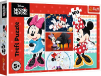 Opakowanie Puzzle 100 Zabawna Minnie TREFL