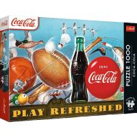 Puzzle 1000 Coca-Cola: Chwila orzeźwienia TREFL. Wydawca: Trefl. Dobreksiazki.pl Opakowanie Puzzle 1000 Coca-Cola: Chwila orzeźwienia TREFL