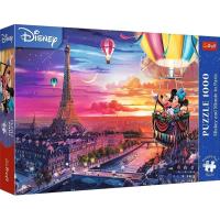 Opakowanie Puzzle 1000 Mickey i Minnie w Paryżu TREFL