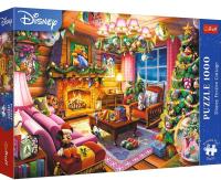 Puzzle 1000 Świąteczna chatka Disney TREFL. Wydawca: Trefl. Dobreksiazki.pl Opakowanie Puzzle 1000 Świąteczna chatka Disney TREFL