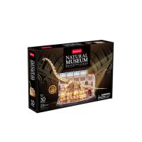 Puzzle 3D LED Natural Museum Brachiozaur. Wydawca: Cubic Fun. Dobreksiazki.pl Opakowanie Puzzle 3D LED Natural Museum Brachiozaur