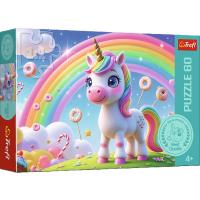 PUZZLE 60 Cukierkowy świat 17416. Wydawca: Trefl PAP. Dobreksiazki.pl Opakowanie PUZZLE 60 Cukierkowy świat 17416