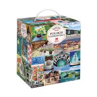 Puzzlove CzuCzu Polskie uzdrowiska 500el. Autor: Opracowanie zbiorowe. Dobreksiazki.pl Okładka książki Puzzlove CzuCzu Polskie uzdrowiska 500el