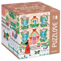 Puzzlove CzuCzu Zimowy spacer 150el. Wydawca: Bright Junior Media. Dobreksiazki.pl Opakowanie Puzzlove CzuCzu Zimowy spacer 150el