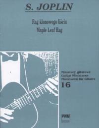 Okładka książki Rag klonowego liścia miniatura gitarowa