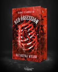 Okładka książki Red Obsession (ilustrowane brzegi)