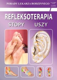 Refleksoterapia. Stopy, uszy. Autor: Emilia Chojnowska, Justyna Malanowska-Mamrot, Karol Jaskólski. Dobreksiazki.pl Okładka książki Refleksoterapia. Stopy, uszy