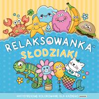 RELAKSOWANKA. Słodziaki. Autor: VERA SPARK. Dobreksiazki.pl Okładka książki RELAKSOWANKA. Słodziaki