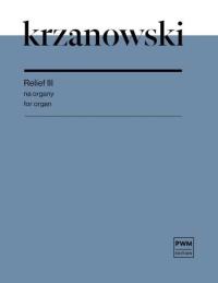 Okładka książki Relief III na organy