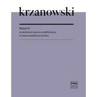 Okładka książki Relief VI na akordeon basowy amplifikowany