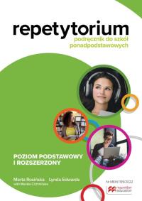 Repetytorium. Podręcznik do szkół ponadpodstaw.. Autor: Marta Rosińska, Edwards Lynda, Monika Cichmińska. Dobreksiazki.pl Okładka książki Repetytorium. Podręcznik do szkół ponadpodstaw.