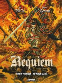 Requiem. Rycerz wampir T.9-10. Autor: Pat Mills. Dobreksiazki.pl Okładka książki Requiem. Rycerz wampir T.9-10