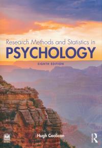 Research Methods and Statistics in Psychology. Autor: Coolican Hugh. Dobreksiazki.pl Okładka książki Research Methods and Statistics in Psychology