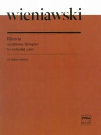 Okładka książki Reverie na altówkę i fortepian