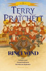 Rincewind T.2 (barwione brzegi). Autor: Terry Pratchett. Dobreksiazki.pl Okładka książki Rincewind T.2 (barwione brzegi)