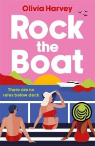 Rock the Boat wer. angielska. Autor: Olivia Harvey. Dobreksiazki.pl Okładka książki Rock the Boat wer. angielska