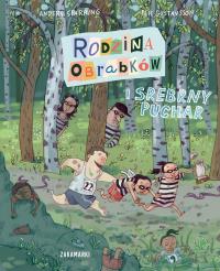 Rodzina Obrabków i srebrny puchar. Autor: Anders Sparring. Dobreksiazki.pl Okładka książki Rodzina Obrabków i srebrny puchar