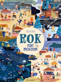 Rok nad morzem. Autor: Malwina Hajduk. Dobreksiazki.pl Okładka książki Rok nad morzem