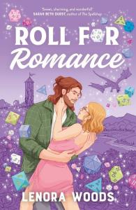 Roll for Romance wer. angielska. Autor: Lenora Woods. Dobreksiazki.pl Okładka książki Roll for Romance wer. angielska