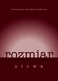Okładka książki Rozmiar słowa