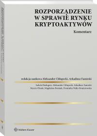 Okładka książki Rozporządzenie w sprawie rynku kryptoaktywów. Komentarz