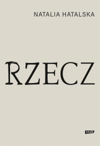 Okładka książki Rzecz