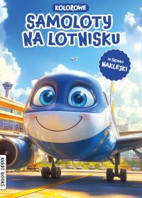 Samoloty na lotnisku. Autor: Opracowanie zbiorowe. Dobreksiazki.pl Okładka książki Samoloty na lotnisku