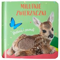 Okładka książki Sarenka. Milutkie zwierzaczki. Dotknij i poznaj