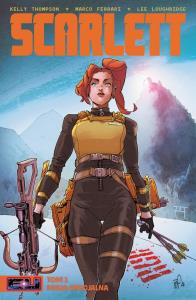 Scarlett. Tom 1. Autor: Kelly Thompson, Marco Ferrari. Dobreksiazki.pl Okładka książki Scarlett. Tom 1