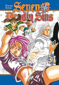 Seven Deadly Sins. Tom 34. Autor: Nakaba Suzuki. Dobreksiazki.pl Okładka książki Seven Deadly Sins. Tom 34