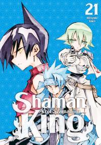 Shaman King. Tom 21. Autor: Hiroyuki Takei. Dobreksiazki.pl Okładka książki Shaman King. Tom 21