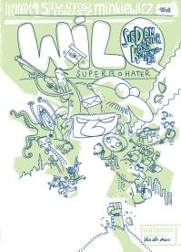 Siedem dziur dla kominiarza. Wilq Superbohater. Tom 15. Autor: Minkiewicz Bartosz, Minkiewicz Tomasz. Dobreksiazki.pl Okładka książki Siedem dziur dla kominiarza. Wilq Superbohater. Tom 15