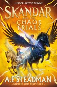 Skandar and the Chaos Trials. Autor: A.F. Steadman. Dobreksiazki.pl Okładka książki Skandar and the Chaos Trials